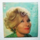 Patti Pages Greatest Hits By Patti Page lp cs 9326 Stereo