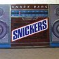 Snickers Boombox Radio Tin - Rare 1989 Radio Tin