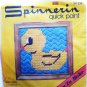 Spinnerin Quick Point Baby Duck 1970s Kit np236 Sealed Package