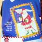New: Easy No-Sew Fabric Applique Ho Ho Ho Santa designed by Back Street