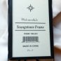 New Black Metal Picture Frame 3.5 x 5 Modern and Sleek
