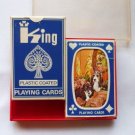 2 Decks of King Playing Bridge Size Cards Hound Puppies in Stardust Plastic Case
