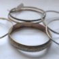 Six Vintage Bangles and Bracelets Silver and Silver Plate
