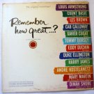 Remember How Great lp - Various Artists - Lucky Strike Collectors Item xtv66640