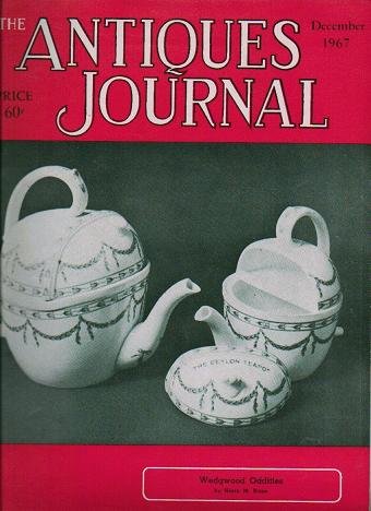 The Antiques Journal December 1967 Wedgwood Oddities
