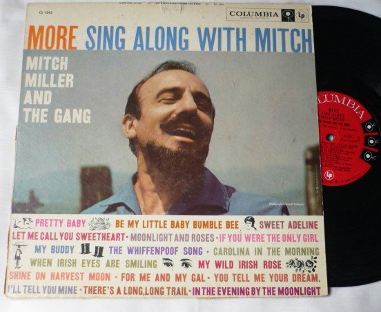 More Sing Along with Mitch by Mitch Miller and the Gang lp cl 1243
