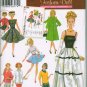 2002 Simplicity Archives Pattern Number 5785 Barbie - 11 1/2 inch Doll Clothes