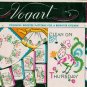 Vintage Vogart Transfer Patterns No 223 - Rooster Patterns for Kitchen