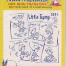 Unused Vintage Aunt Marthas Transfers 3834 Little Tramp