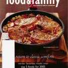 Unread Kraft Food and Family Magazine Winter 2005