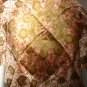 Elegant Scarf Shawl Earthtone - Rolled Stitched Hem