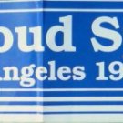 Budweiser Los Angeles 1984 Olympics Bumper Sticker - Proud Sponsor