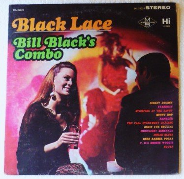 Black Lace lp - Bill Blacks Combo shl 32033