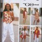 Simplicity Uncut Pattern 7181 Sz 10-18 Misses Pants Shorts Vest-Top Jacket
