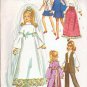 Simplicity Pattern 9097 - 11.5 inch Barbie and Fashion Doll Wardrobe Dress Clothes