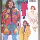 Butterick Pattern 3026 UNCUT Misses Coat and Jacket-Sz 8-10-12 Loose fitting lined
