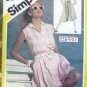 1983 Simplicity Pattern 6036 Esprit Pleated Shorts Shirt Size 8