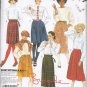 McCalls Uncut Pattern 2147 Misses Skirts in Sizes A 6 8 10