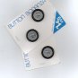 Woolworth Button Bonanza 3/4 Inch Lot of 3 Carded Buttons Navy - New Vintage
