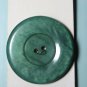 Large Green Button on Card Coat Size by Schwanda Vintage