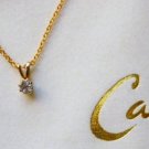 Cache Designer Round Faux Diamond with 18 inch Necklace - New in Box Cache Designer Round Faux Diamond with 18 inch Necklace - New in Box