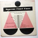 Supreme Court Cases Two lp Set le7630 / 35 Supreme Court Cases Two lp Set le7630 / 35