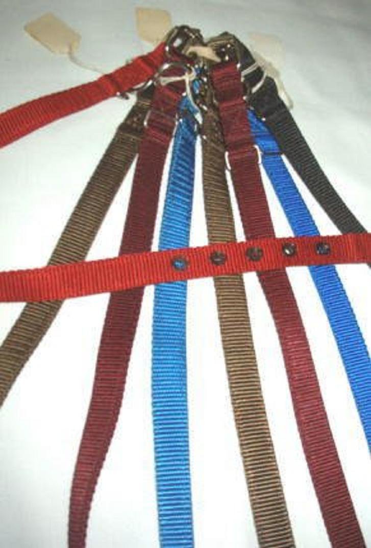 Marked England 24 inch Dog Collar - Your Color Choice Brand New - Top Quality - Woven Nylon