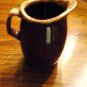 Vintage Hull Mirror Brown Drip Creamer Syrup Pitcher