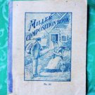 The Miller Composition Book - Antique School Book - No. 22