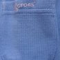 NWT Crocs Bell Bottom Stretch Pants Lapis and Flower Girls 6x