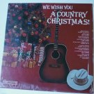 We Wish You a Country Christmas lp - Various Artists p14991