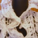 Feminine Frilly Long Knit Scarf New w Tag Your Color Choice