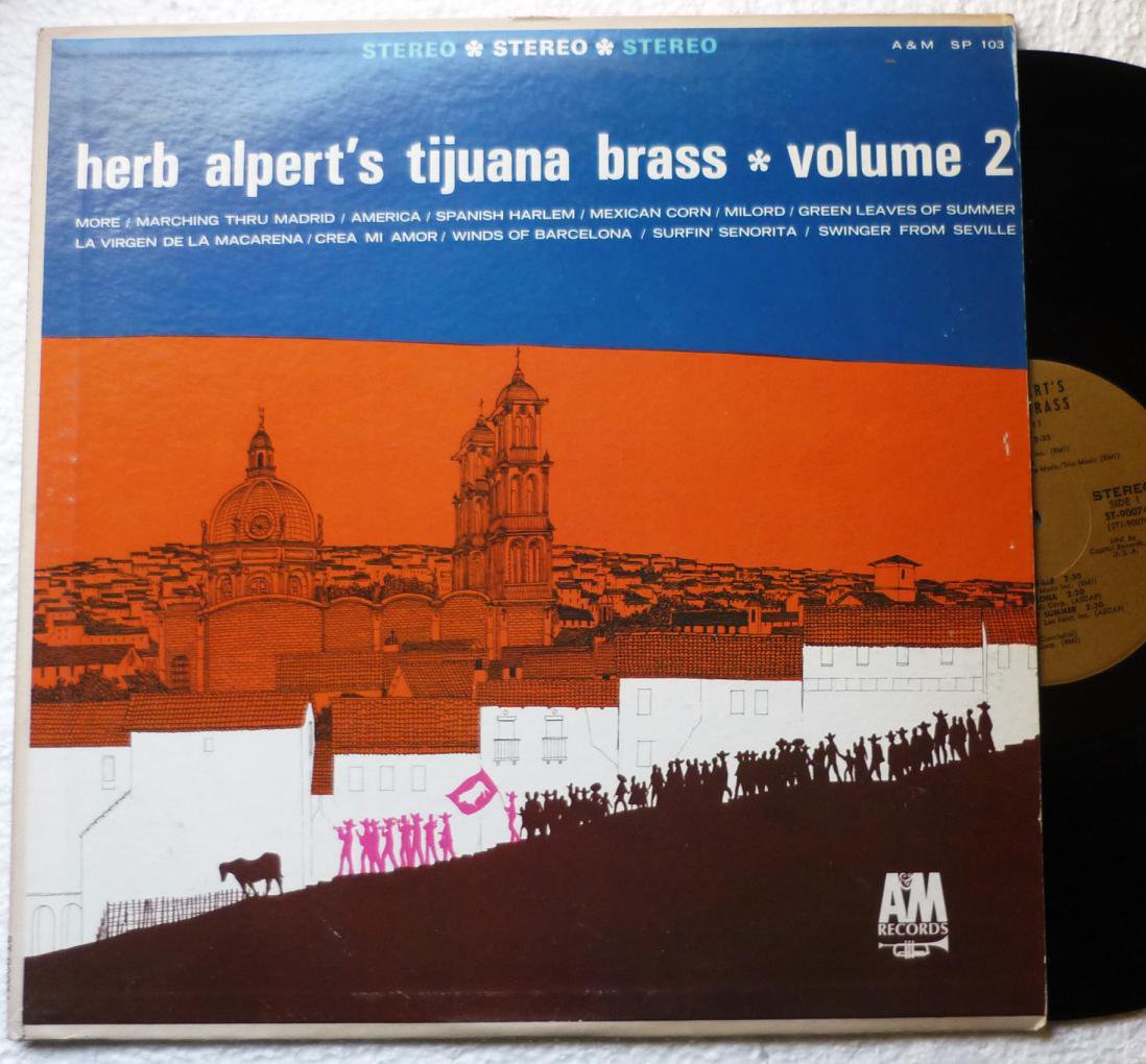 Herb Alperts Tijuana Brass lp Vol 2 sp103
