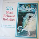 25 Most Beloved Melodies lp Various Original Artists