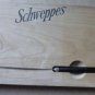 Schweppes Cutting Board and Knife Set Good Cond Original 1960s?