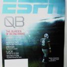 ESPN Magazine November 25 2013 Brees Manning on Cover