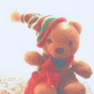 Cuddle Wit Christmas Bear 1980s Plush - Rare Cuddle Wit Christmas Bear 1980s Plush - Rare