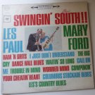 Swingin South lp by Les Paul and Mary Ford cs8728 Swingin South lp by Les Paul and Mary Ford cs8728
