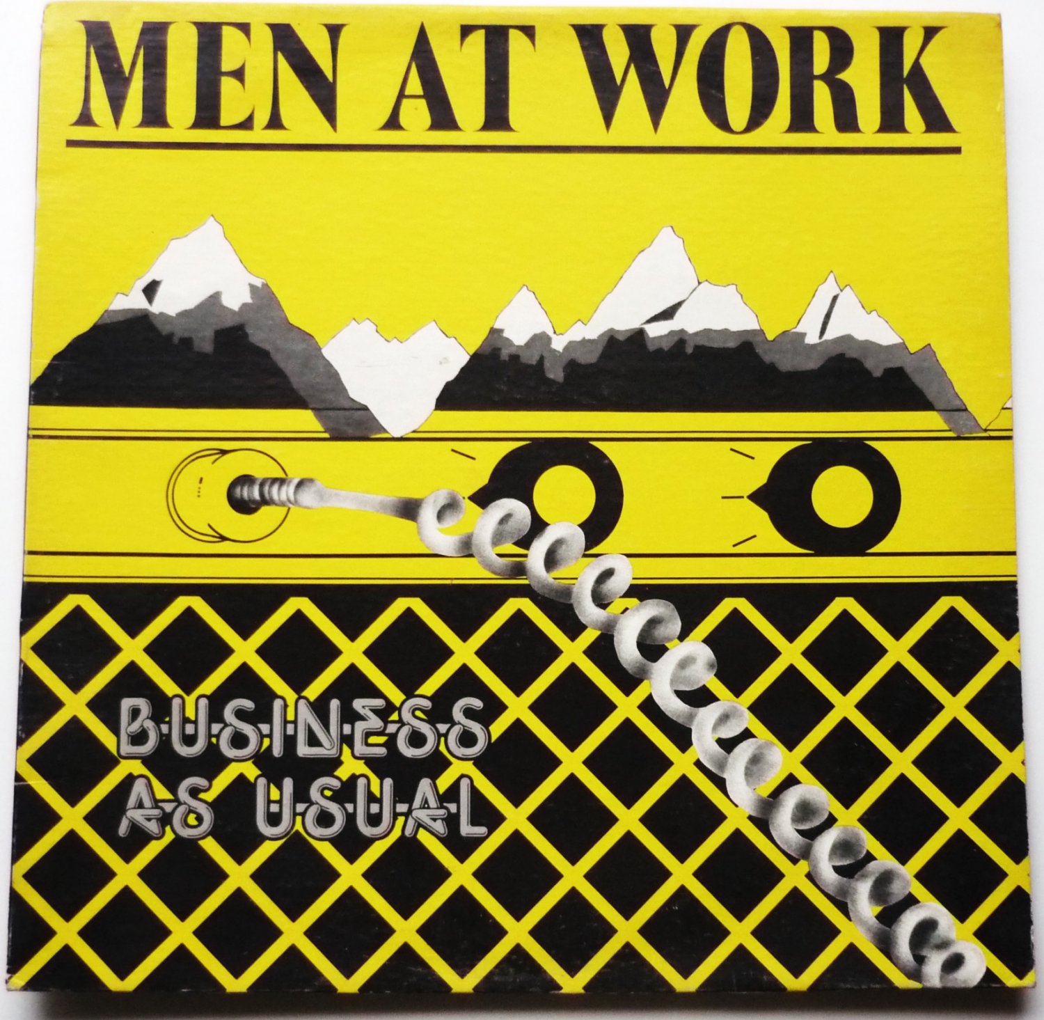 Men at Work lp Business as Usual fc37978