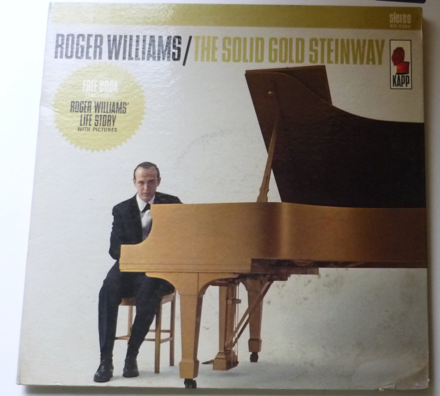 The Solid Gold Steinway lp by Roger Williams