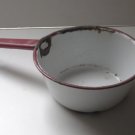 Vintage Red and White Enamel Enamelware 5 Cup Pot Vintage Red and White Enamel Enamelware 5 Cup Pot