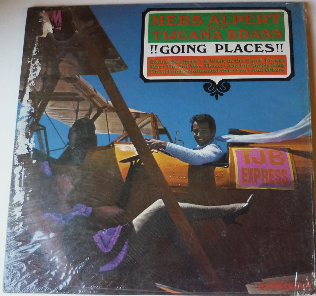 Herb Alpert and the Tijuana Brass Going Places lp lp112