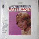 Love After Midnight lp by Patti Page Love After Midnight lp by Patti Page