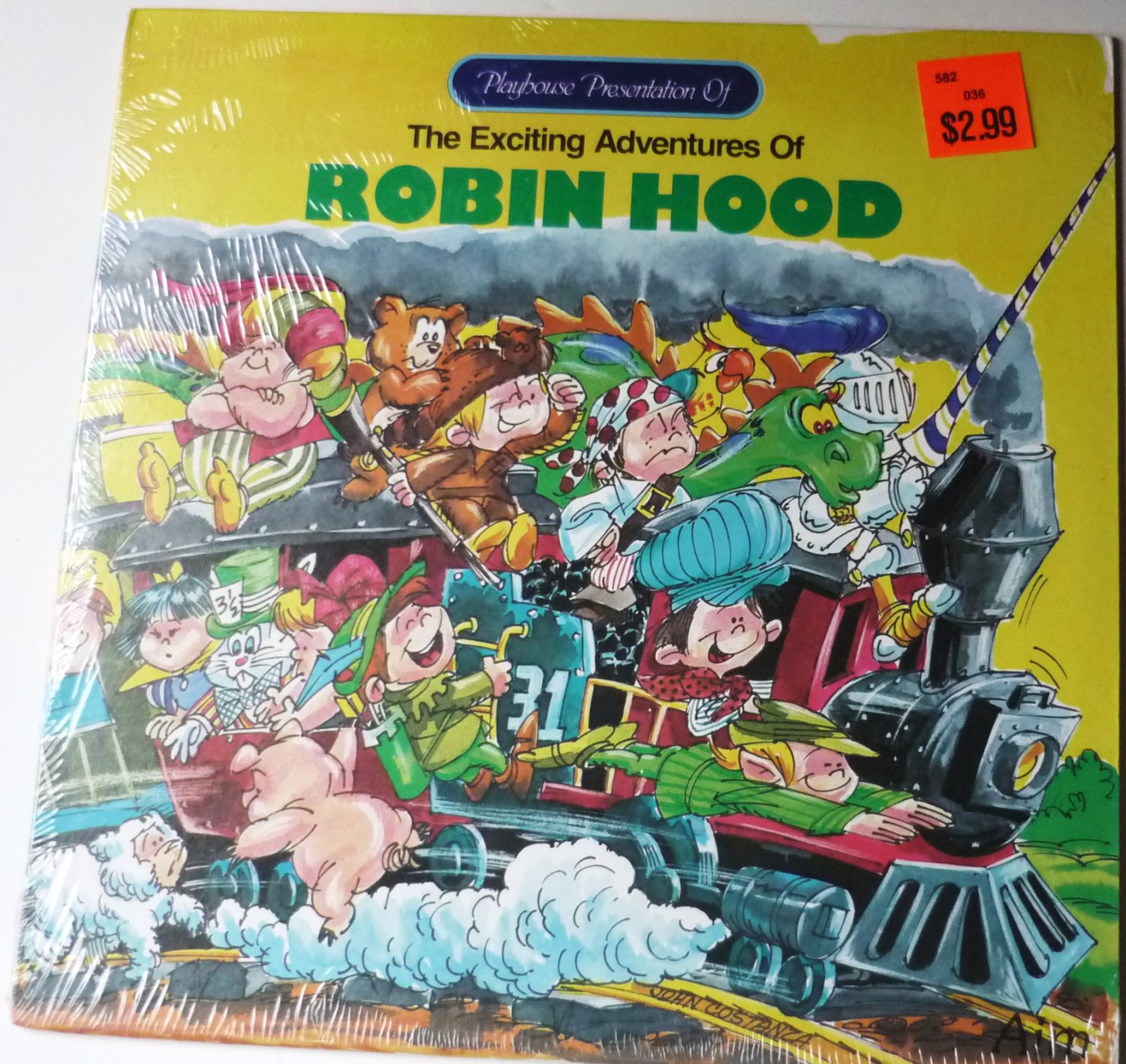 The Exciting Adventures Of Robin Hood Lp Factory Sealed