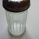 Halco Cheese or Spice Shaker Glass with Metal Cap - USA