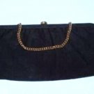 Admiral Black Fabric Clutch Evening Bag Vintage 1950s Admiral Black Fabric Clutch Evening Bag Vintage 1950s