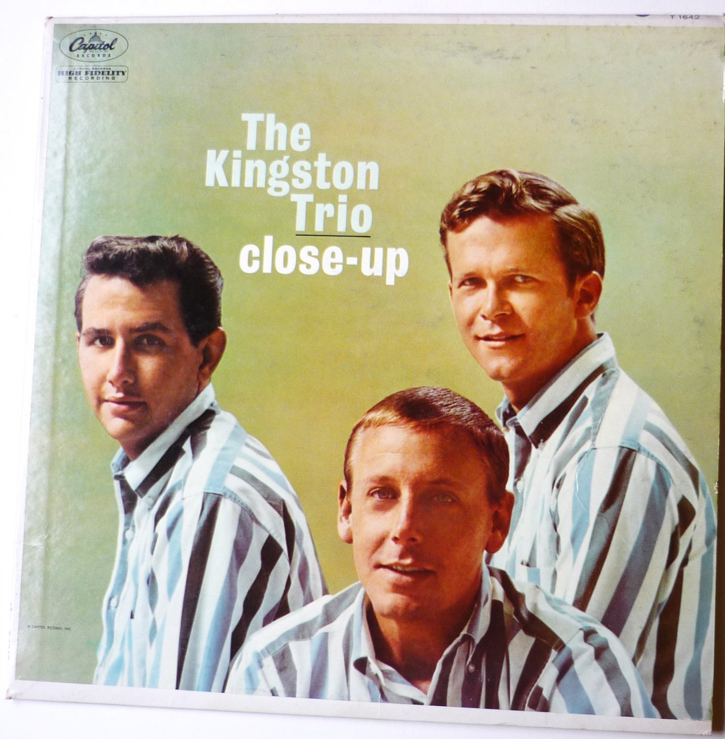 Close Up lp by The Kingston Trio