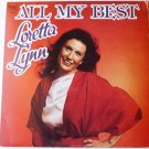 All My Best lp by Loretta Lynn All My Best lp by Loretta Lynn