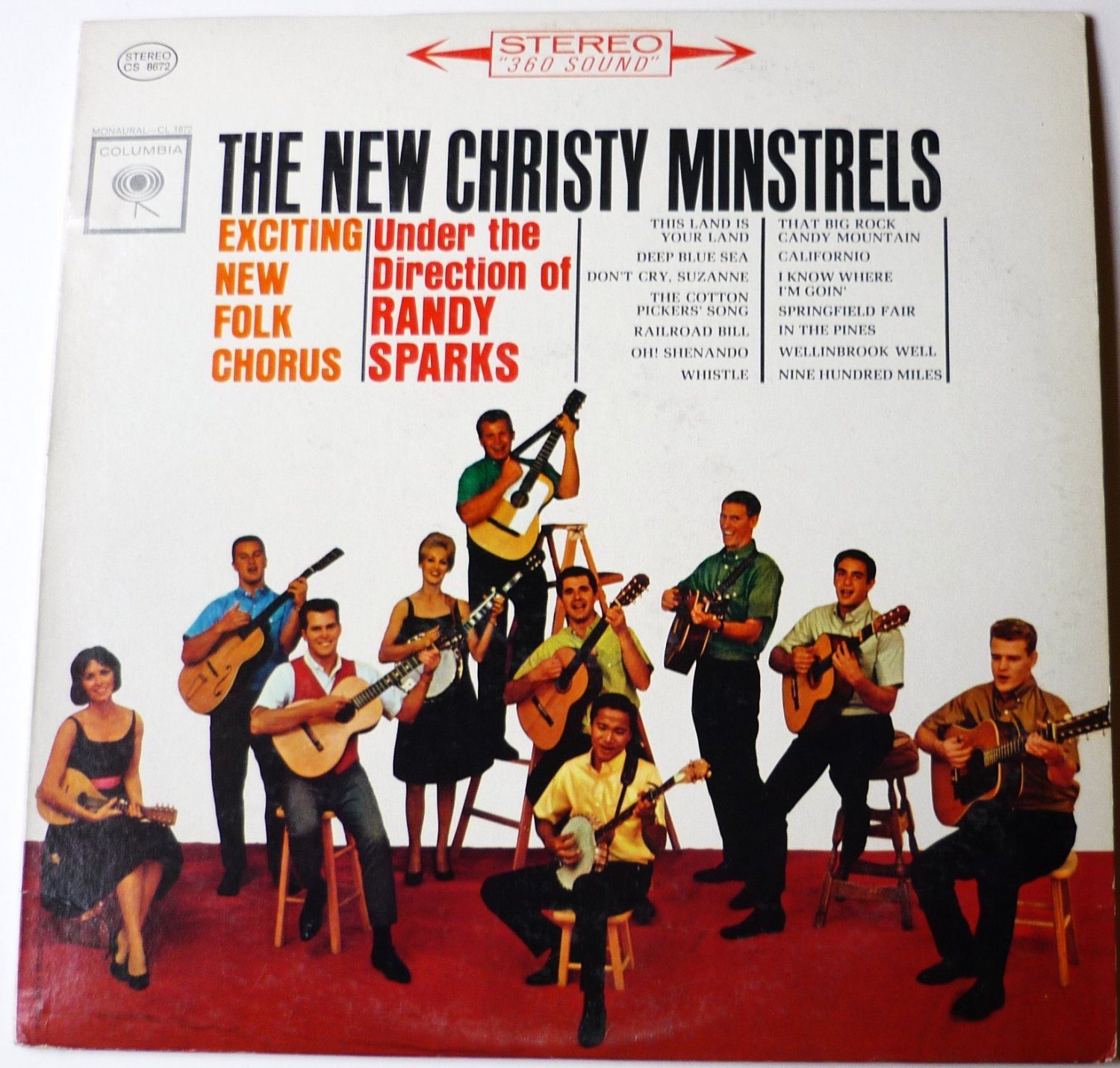 The New Christy Minstrels Exciting New Folk Chorus lp