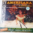 Americana The Unforgettable Music of Stephen Foster lp by Jay Gordon Americana The Unforgettable Music of Stephen Foster lp by Jay Gordon